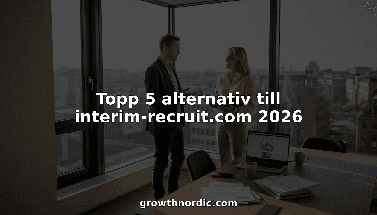 Topp 5 alternativ till interim-recruit.com 2026